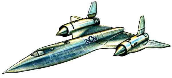 Разведчик Локхид SR‑71 (США).